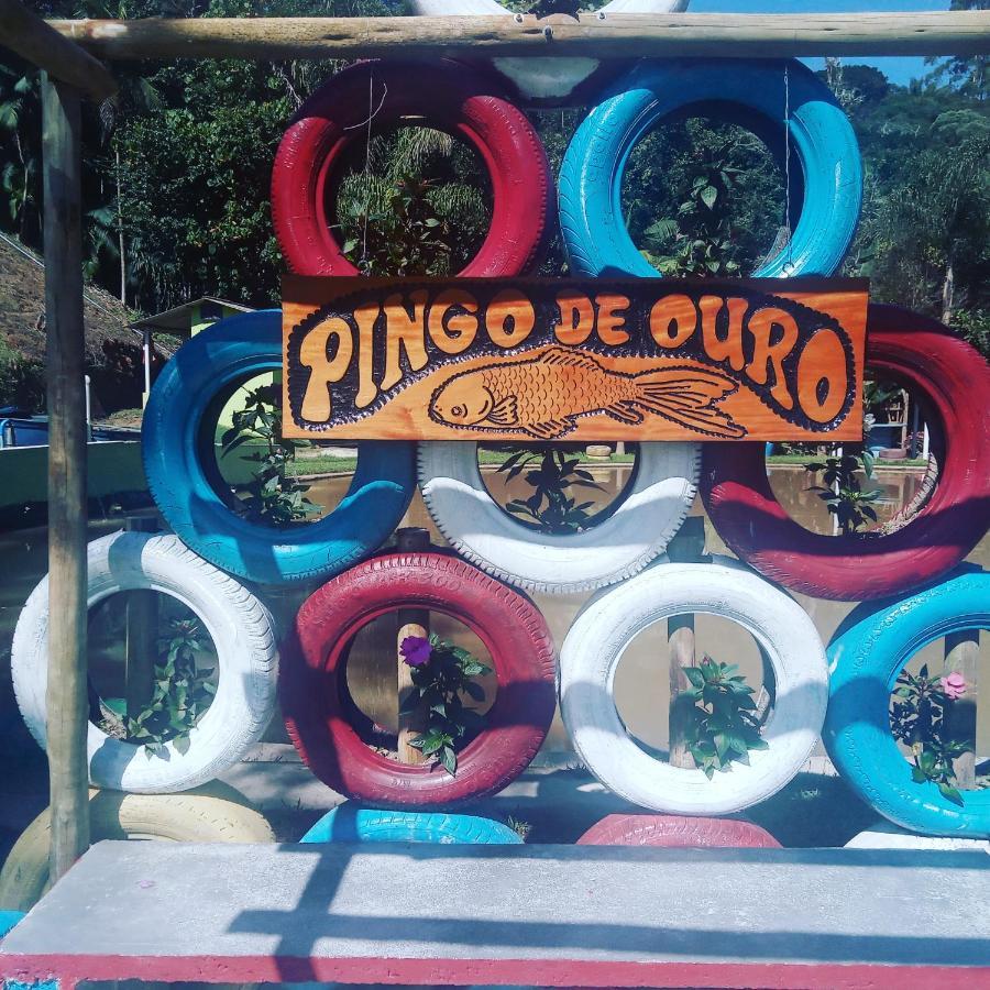 Pesqueiro Restaurante E Pousada Pingo De Ouro ピエダーデ エクステリア 写真